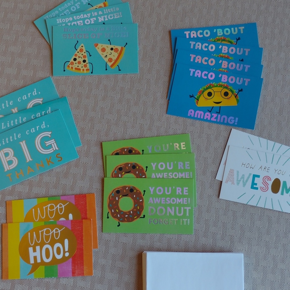 Notecards - 17 Small Encouraging Notecards